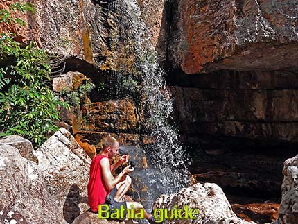 Nature around the charming village of Lençois Reisen mit Ivan Bahia Reiseleiter, um das Beste im Chapada Diamantina Nationalpark (Brasilianischer Grand Canyon) von Brasilien zu entdecken.